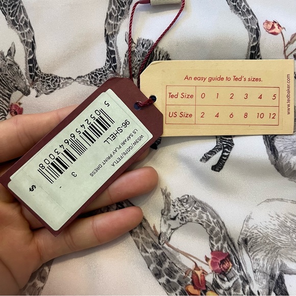 Ted Baker London Safari Animals Cocktail Dress - Picture 6 of 8